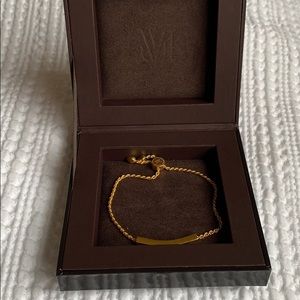 Linear chain bracelet from Monica Vinader